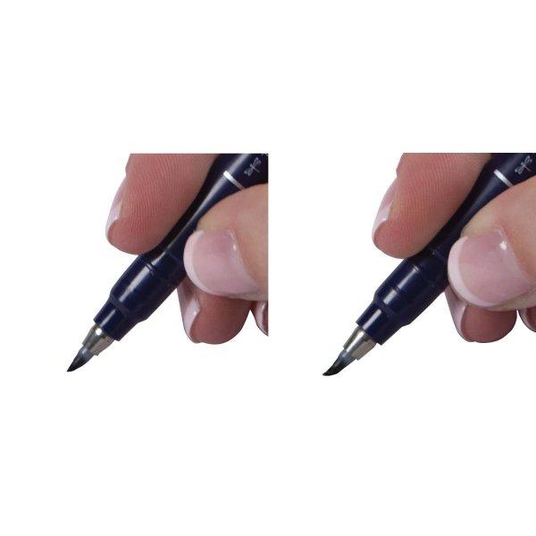 Tombow Štětcový fix Fudenosuke, tvrdost 1 (hard), black